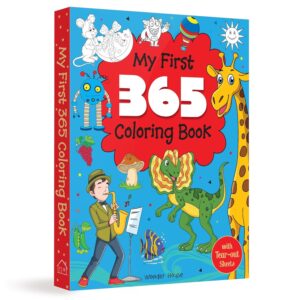 My First 365 Coloring Book: मुलांसाठी वर्षभराचा आनंद!